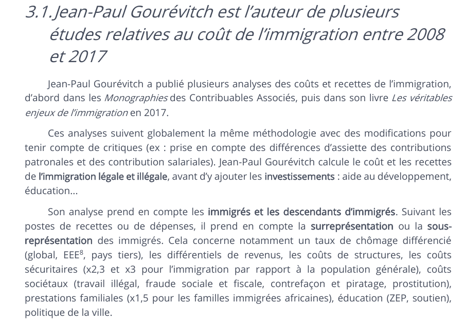 Extrait de l’OID présentant le périmètre des estimations de Gourévitch
